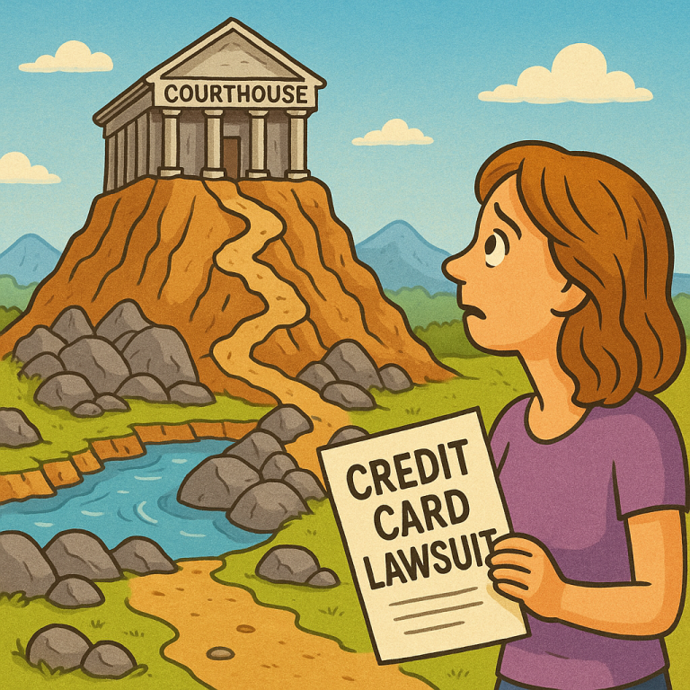 Do I Have to Go to Court for a Credit Card Lawsuit?